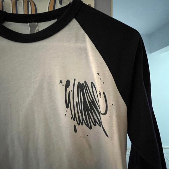 La Dispute Wildlife Baseball Raglan Sz S - Picture 2 of 3